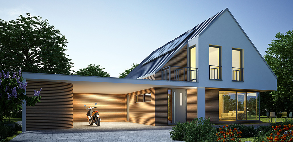 Carports aus Holz: Luftig, schön und sicher schützend